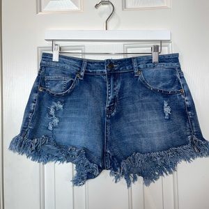 jean shorts